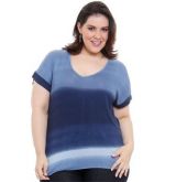 Blusa degradê Tamanho Especial